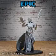 Goddess Athena Avatar B | Epic Miniatures|RPG D&D Wargaming 3d Printed Miniature