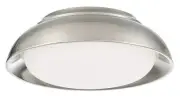 Minka Lavery 718-L Vantage 12"W LED Flush Mount Ceiling Fixture - Nickel