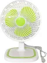 Plastic Desktop Fan Plug-in Desktop Fan Office Desktop Fan Multi-Purpose Desktop Fan Home Dorm Desktop Fan