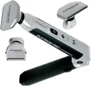 PLATINUM PRO by MANGROOMER - New Back Shaver with 3 Shock Absorber Flex Heads