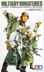 Tamiya 35256 1/35 German Assault Infantry w/Winter Gear