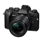 OM SYSTEM OM-5 12-45mm Lens Kit - Black