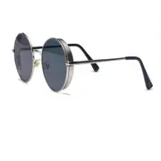 G93 Anti-UV Sunglasses Shading Round Frame Flat Glasses Eye Protection for Women