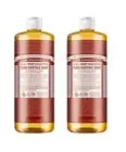 ^ 2 x Dr. Bronner's Pure-Castile Soap Liquid 18-in-1 Hemp Eucalyptus 946mL