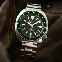 在飛比找momo購物網優惠-【SEIKO 精工】PROSPEX 200米潛水機械腕錶-綠