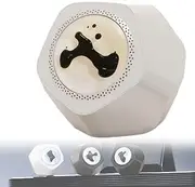Ferrofluid Speaker, Ferrofluid Sound Visualizer, Ferrofluid Audio Music Player with Switchable Symbiote in a Bottle, Ferrofluid Display Lamp, Magnet Liquid for Desktop Decor, Teenager Gift White