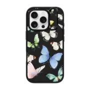 iPhone 16 Pro Impact Ring Stand Case MagSafe Compatible Butterflies