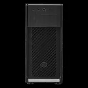 Cooler Master MasterBox E500 + Elite 500W 230V PSU, ATX, Large Filtered Intakes, Support ODD, Full Black Coating&PSU Cover, Non-Windows, USB3.2 x2