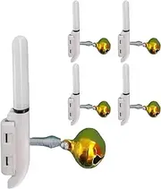 Fishing Glow Sticks - Alarm Bell Glow Lamp | Reusable LED Fishing Alarms Set of 5 for Night Camping Hiking Survival Bonfire Outdoor Activities