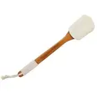 100% Natural Exfoliating Loofah with Long Wooden Handle Shower Back Brush (Of...