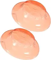 2pcs Durable Detector Cover Protective Cap for Home Alarms Reduces False Alarms Versatile Use Domestic and Commercial Spaces Long Lasting Material