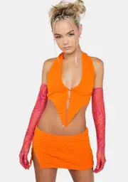Citrus Know Your Worth Skirt Set
