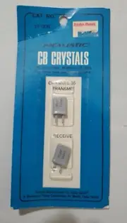 Vintage NOS Realistic 21-1235 Channel 35 Transmit & Receive CB Crystals