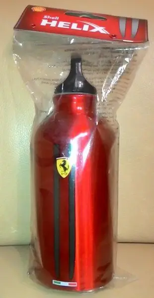 全新 正版 Ferrari & Shell 法拉利/殼牌 聯名 鋁合金 腳踏車/自行車 運動水壺 隨手瓶 水瓶 可面交