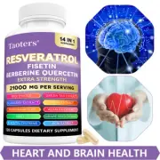 Resveratrol Supplement With Berberine,Balance Brain And Heart Health