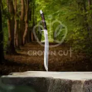 Hand Forged Carbon Steel Outdoor Camping Jungle Gurkha Kukri Machete With Sheath