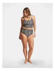 [Decjuba] Tankini Top in Stencil Palm