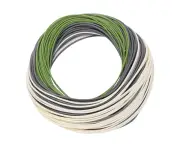 3 Color PVC Nylon Weight Forward Floating Fly Fishing Line Grass Green/Gray Purple/Ivory DT6F
