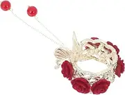 ARTSEWPLY Rhinestone Hair Claw Clip with Tassel Design Stylish Hair Holder for Ponytails Daily Use for All Hair Colors Outfits for Beauty Routines Special