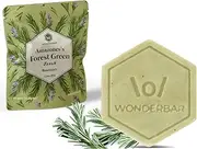 Oily Hair and Oily Scalp Dandruff Shampoo Bar – plant-based, pH balanced, Eco-friendly, Plastic Free Packagig. (Rosemary)