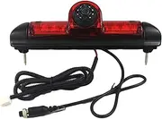 Car Brake Light Backup Camera, for Citroen, Jumper III, for Fiat, DUCATO X250, for Peugeot, Boxer III Parking Reverse Camera 7 Inch Screen Waterproof Night Vision(Camera Only)