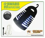 MOSQUITO MOZZIE ZAPPER LED LANTERN BUG RECHARGEABLE USB CAMPING CARAVAN RV PARTS