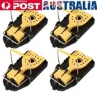 2/4/6/8 Pcs Rat Catching Traps with Bait Cup Mouse Rat Traps for Indoor Outdoor