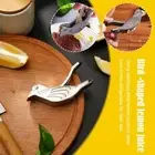 Steel Lemon Squeezer Bird Shape Lemon Juicer Lime Manual X7R8