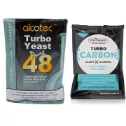 Alcotec 48 Hour Turbo Yeast with Still Spirits Turbo Carbon Spirit Making