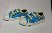 GOLD COAST TITANS NRL FOOTY FEET KIDS CANVAS SHOES NRL ARL Kids 10