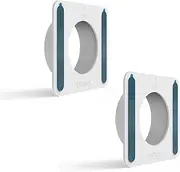 TIUIHU Silicone Cover forGoogle Nest Cam Indoor(Wired)-2nd Gen (White, 2*Pack)