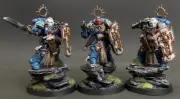 Bladeguard Veterans Ultramarines Space Marines Warhammer 40K Games Workshop army