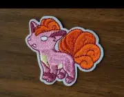Small Pokemon Iron-On Patch / Badge VULPIX