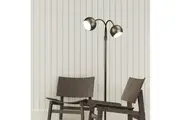 Oriel Lighting Bobo 2 Light Flexible Neck Retro Floor Lamp in Bronze