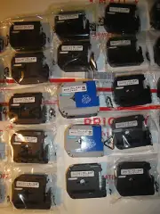 10 TAPES COMPATIBLE M K231 M-K231 Label 1/2" BLACK WHITE 12MM FITS BROTHER