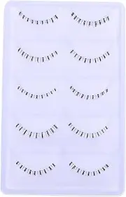 WOFASHPURET 10Pairs Bottom Lashes Strip Fake Eyelashes for Women Natural Look Easy to Apply Skin Friendly for Makeup Beginners and Professionals present Ready for Special Occasions