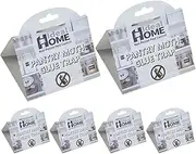 Moth Traps for House Pantry, Kitchen Moth Traps - Sticky Pantry Moth Traps, Safe Clothes Moth Trap for House, Closets, Kitchen