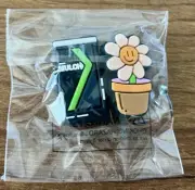 2025 Lowe’s Reward Member Only Exclusive Croc Shoe Charms -Mulch, Sunflower