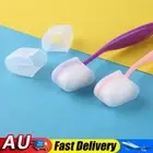 10pcs Ink​ Blending Brushes Head Cover Cap Painting Brush Toothbrush Protector H