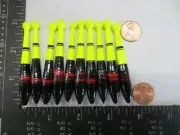 10 NEW WOOD SLIP FLOATS / BOBBERS PANFISH ICE FISHING NO FREEZE UP ON LINE B241
