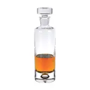 European Mouth Blown Crystal Hand Cut Crafted Galaxy Decanter, 28oz, 11 Inches