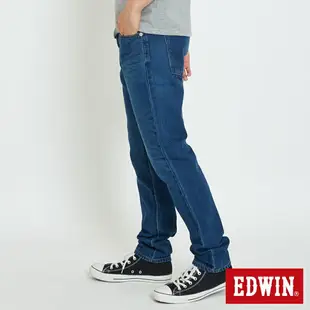 EDWIN 503 復古水洗 純棉AB牛仔褲-男款 石洗藍 TAPERED