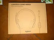 Logitech Wired USB-C headset with USB-A adapter