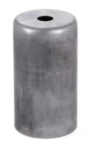 B&P Lamp Tall Steel Metal Socket Cup