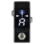 Korg PBXMINI Pitchblack X Mini Guitar Pedal Tuner, 1/4 Jack, Black
