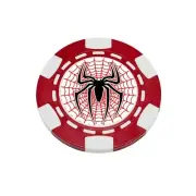 Amazing Spider Man Marvel Clay Poker Chip Golf Ball Marker Card Guard