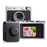 Fujifilm Instax Mini EVO Instant Camera - Black with Case