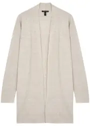 Eileen Fisher Linen-blend Cardigan - Natural - XL (UK 22 / Xxl) XL (UK 22 / XXL)