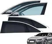 Window Screen for Car,Mesh Shade for Car Window for Kids - Breathable Mesh Shade Socks Window Screens for Camping, Stretchy Double Side Mesh Full Window Covers Shwing