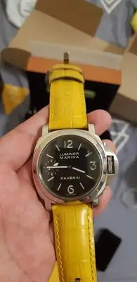 在飛比找Yahoo!奇摩拍賣優惠-【已交流】沛納海 pam111 Panerai Lumine